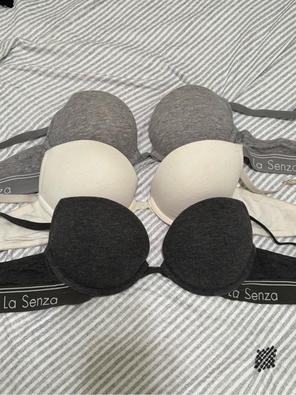 La Senza Lightly Lined Cotton Demi Bras